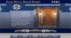 Desktop Screenshot of pacificmutualdoor.com